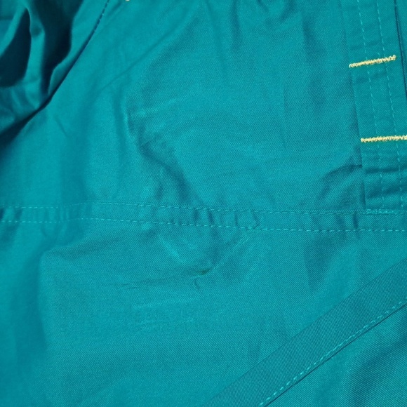 Wonder Wink women's XS Scrub tops 2 size XS, tan & teal, NWT - Picture 10 of 11